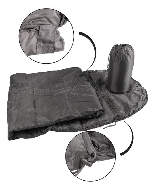 Mil-Tec Commando Sleeping Bag with Stuff Sack, Olive
