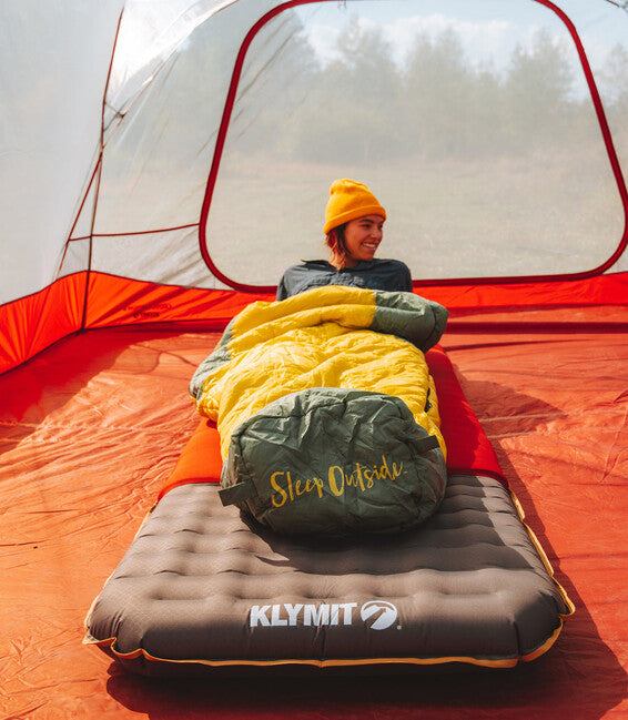 Klymit Klymaloft XL Insulated Sleeping Pad, Red