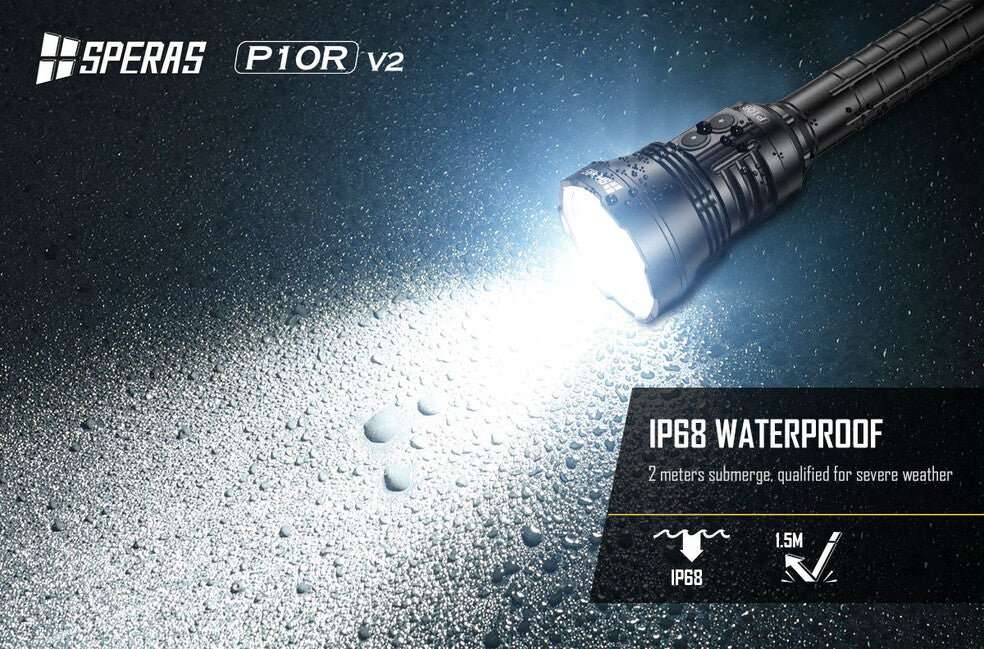 Speras Nabíjateľná LED baterka P10R V2 10000LM