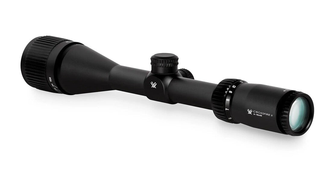 Vortex Optics Crossfire II 6-18x44 AO Rifle Scope, V Brite, MOA
