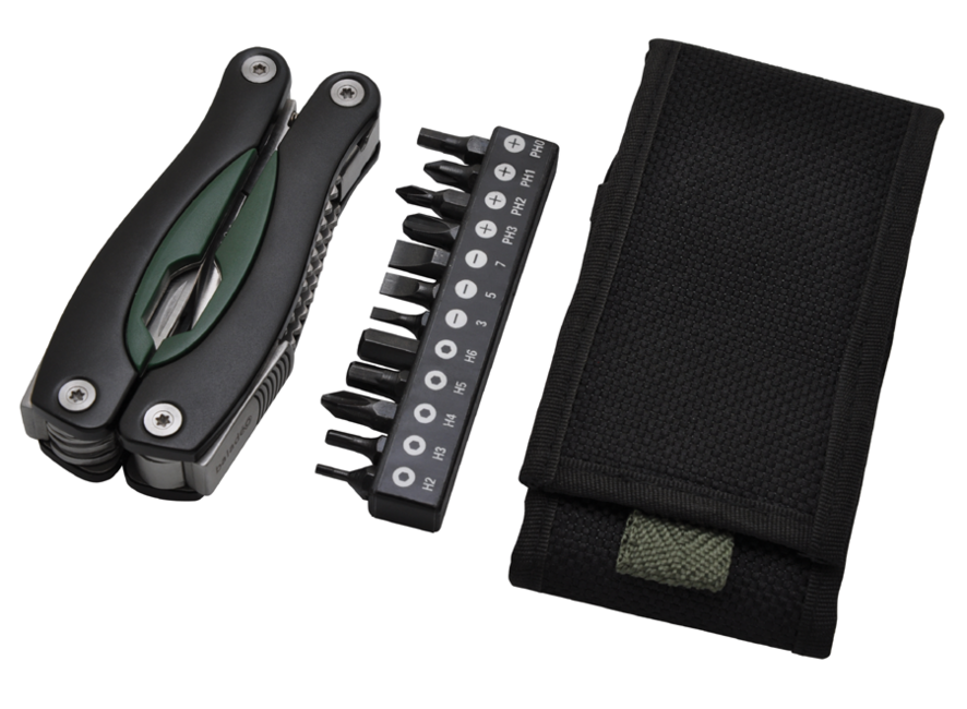 Baladeo TEM017 Locker Multitool, Green