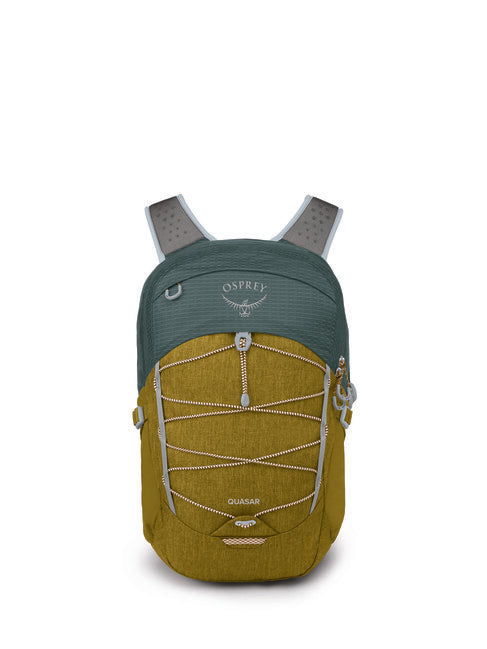 Osprey Quasar 28 City Backpack, Green Tunnel/Brindle Brown