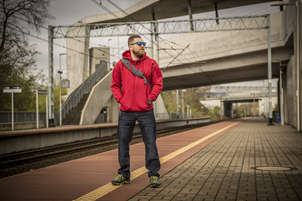 Helikon-Tex Mestská taktická mikina (FullZip) - Blue