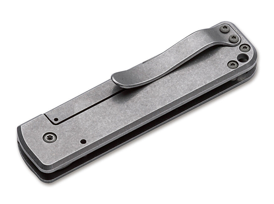 Boker Lancer 42 Steel Pocket Knife, 7.3 cm, Stainless Steel Stonewash