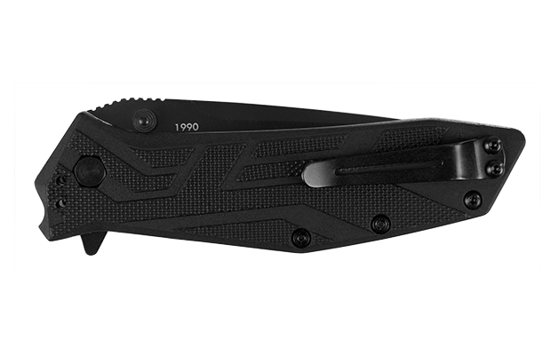 Kershaw vreckový nôž BRAWLER 7,6 cm, celočierny, GFN