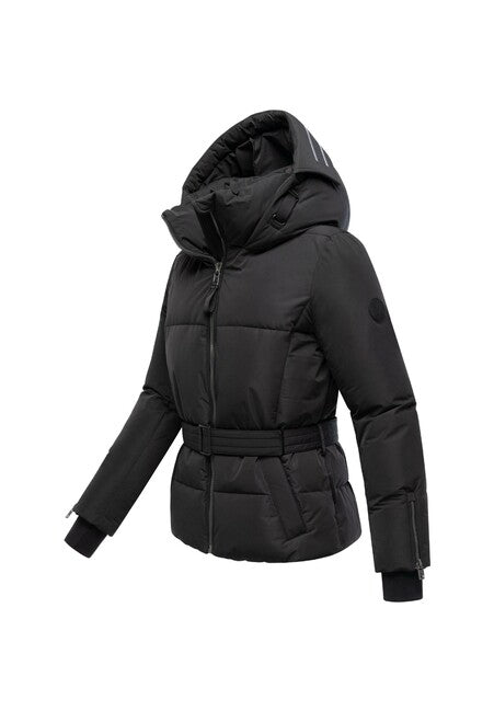 Marikoo Aleyna16 Women's Winter Jacket with Hood, Black