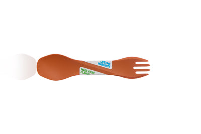 Humangear GoBites BIO UNO Cutlery Set, Orange (20-piece)