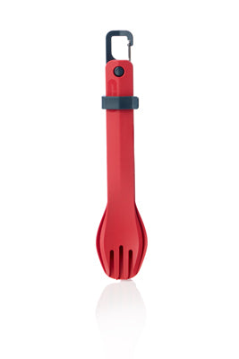 Humangear GoBites BIO Utensil Set, Red