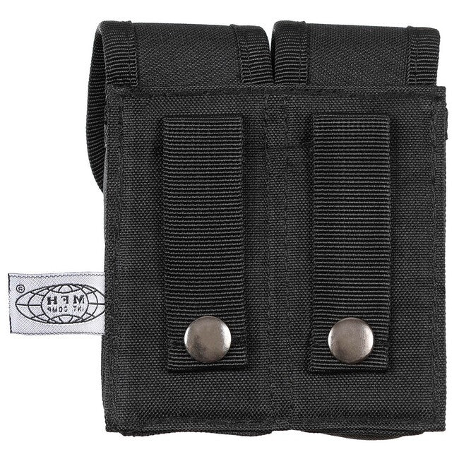 MFH Ammunition Pouch, Double, Black