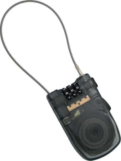 Baladeo TRA012 Zip Dial Lock with Cable