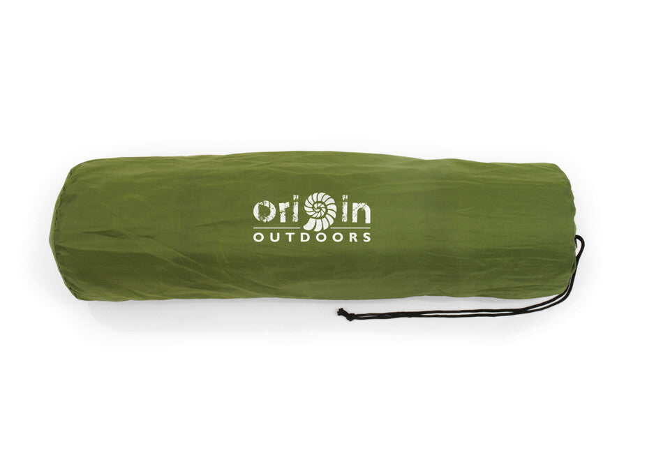 Origin Outdoors Self-Inflating Camping Mat, Olive, 10 cm