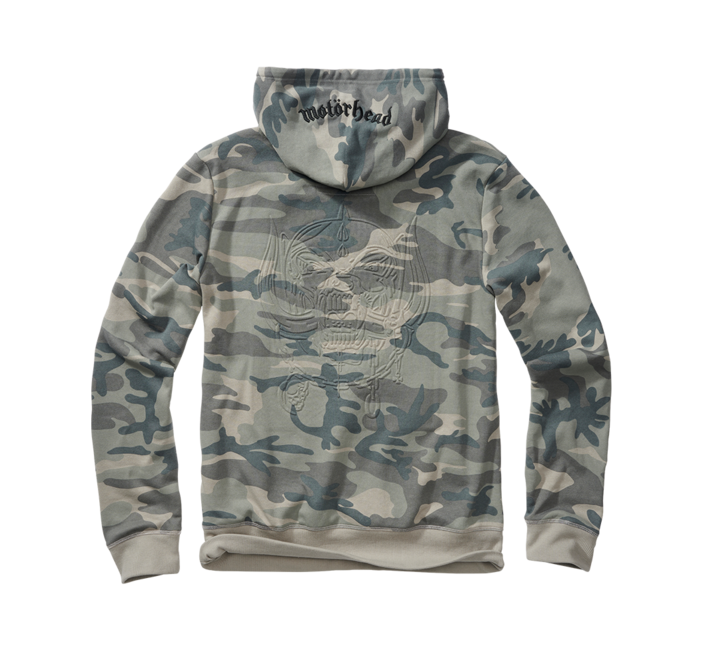Brandit Motörhead Hoodie, Grey Camo
