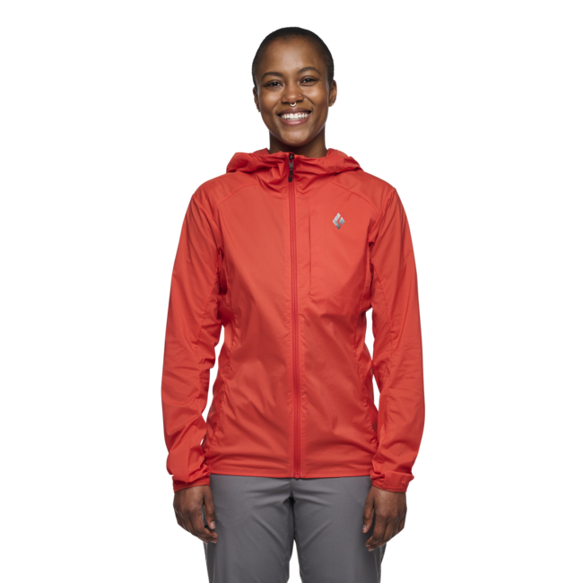 Black Diamond Alpine Start Hoody Women's Ultralight Softshell Jacket, Octane