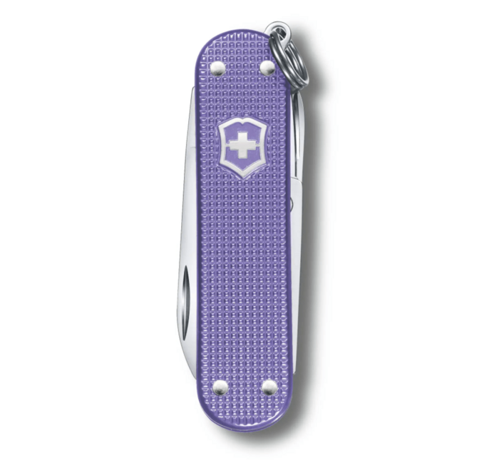 Victorinox Classic Colors Electric Lavender Multifunctional Knife 58mm, Purple, 5 Functions