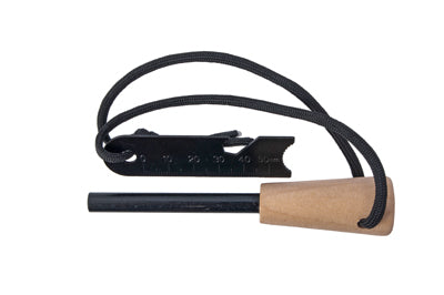 Origin Outdoors Firesteel Deluxe Fire Starter, Black