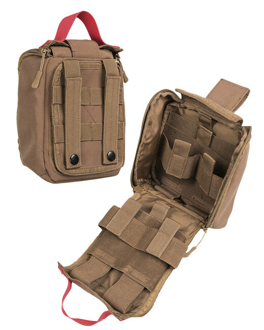 Mil-Tec IFAK Laser Cut First Aid Kit, Dark Coyote