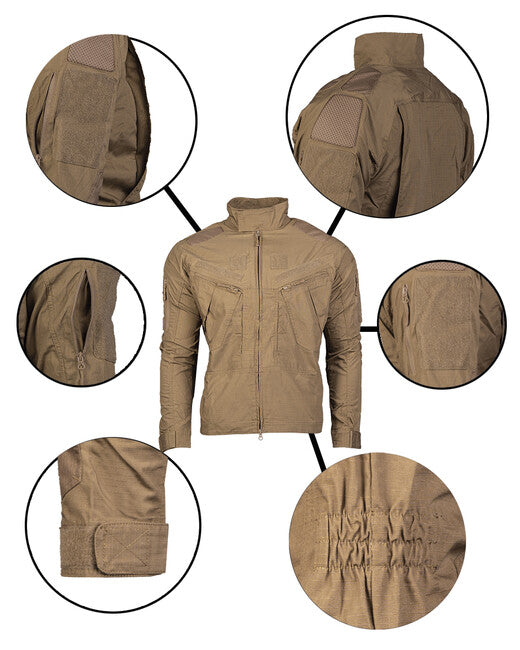 Mil-Tec Combat Chimera Jacket, Dark Coyote