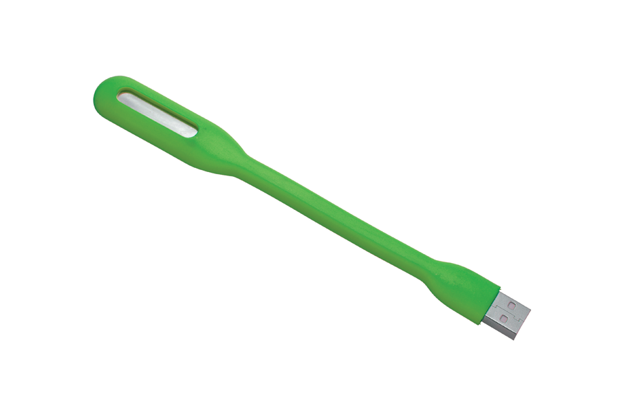 Baladeo PLR948 Gigi USB LED Flashlight, Green