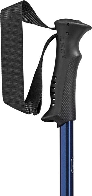 LEKI Eagle Trekking Poles, Navy Blue Dark Metallic-White, 110-145 cm