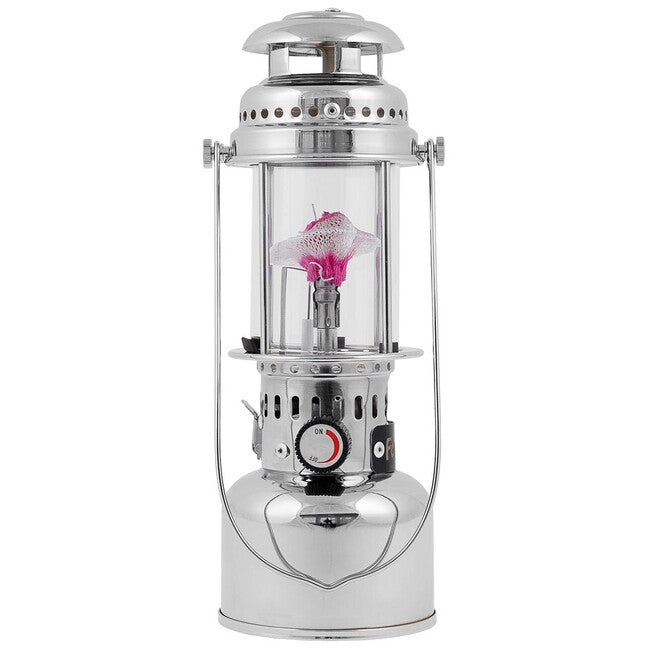 Fox Outdoor Gas Lantern with Piezoelectric Ignition, Reflector and Bag