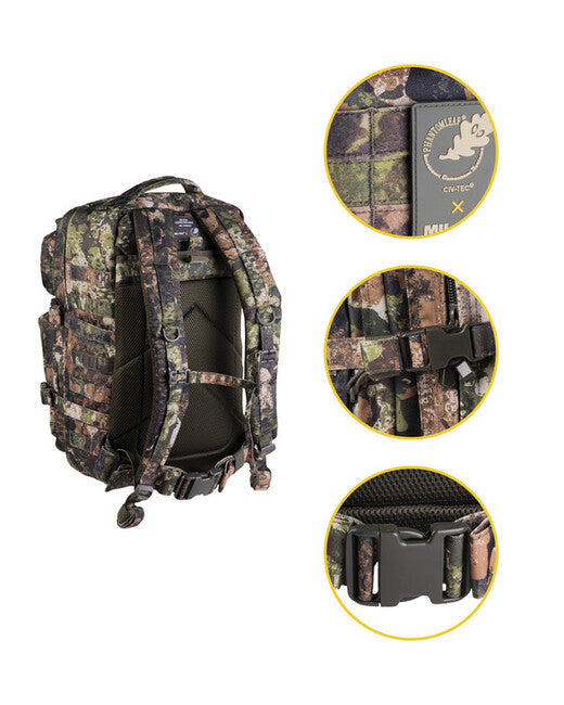 Mil-Tec US Assault Large Backpack 36L, WASP I Z3A