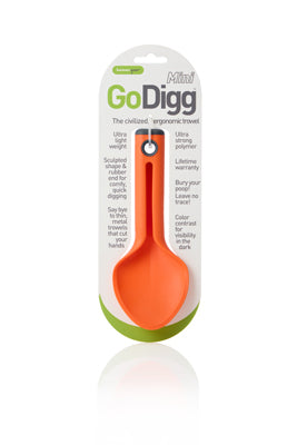 Humangear GoDigg Mini Shovel, Orange/Grey