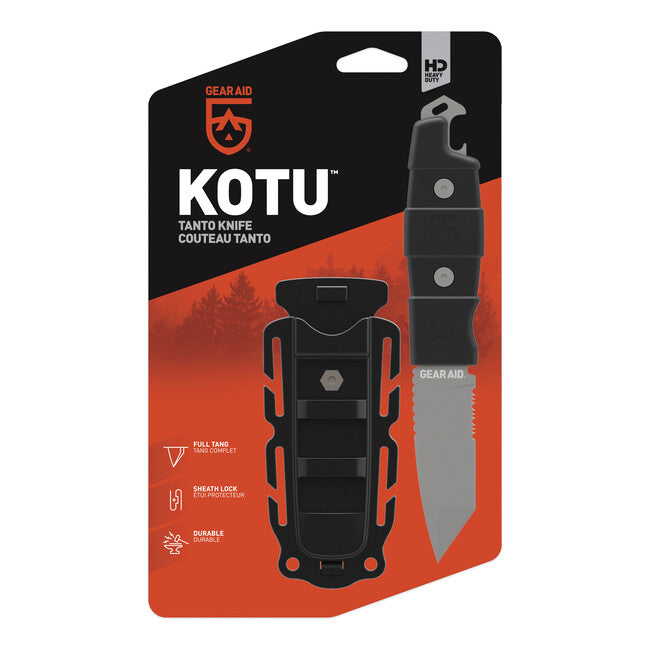 GearAid Kotu Tanto Knife, Black