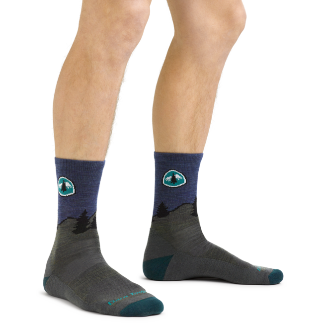 Darn Tough CDT Micro Crew Light Cushion Socks, Forest