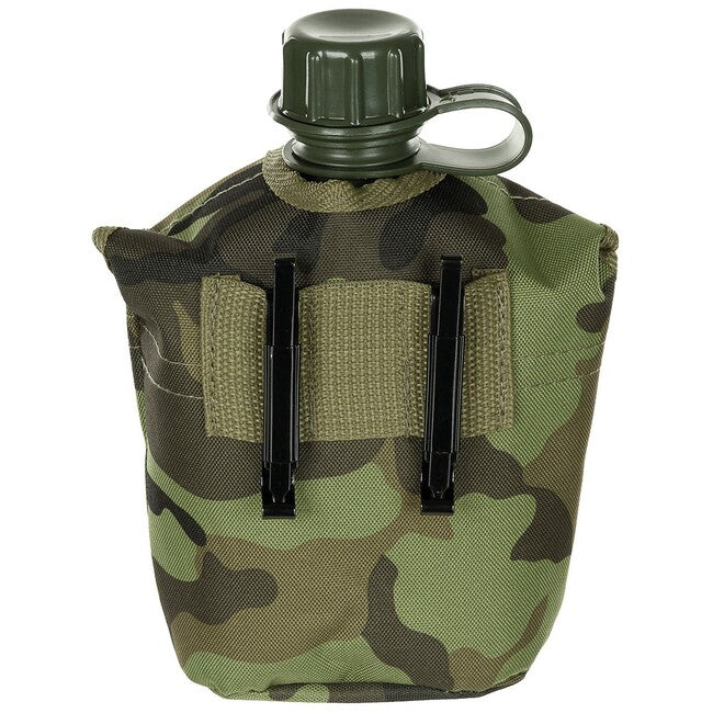 MFH Poľná fľaša 1L, bez BPA, M 95 CZ camo