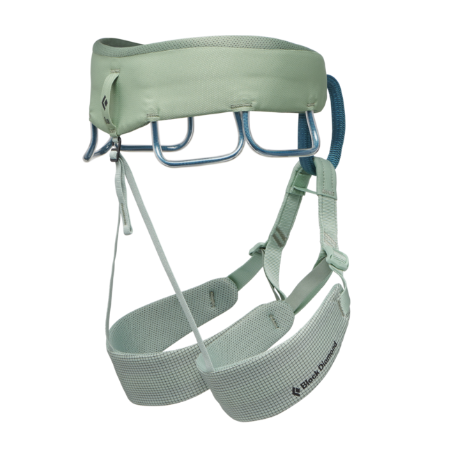 Black Diamond Women's Momentum Climbing Harness, Desert Sage