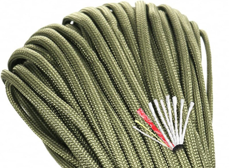 Origin Outdoors Lighter 4in1 Paracord 30 m, Olive