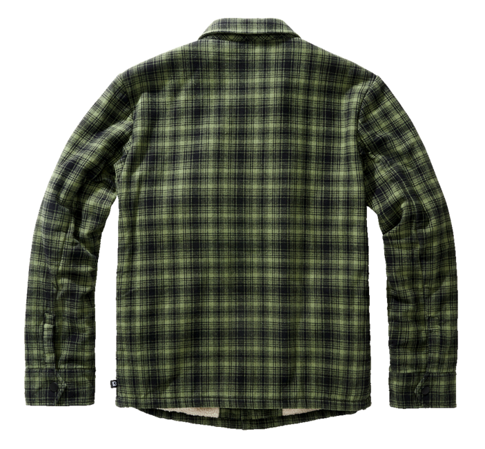 Brandit Classic Sherpa Jacket, Olive-Black