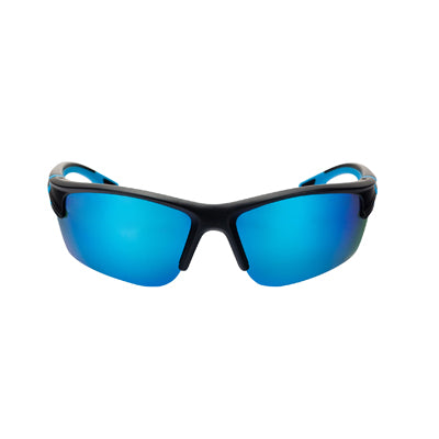Mawaii Sportstyle Blade FTR Sunglasses, Black/Blue