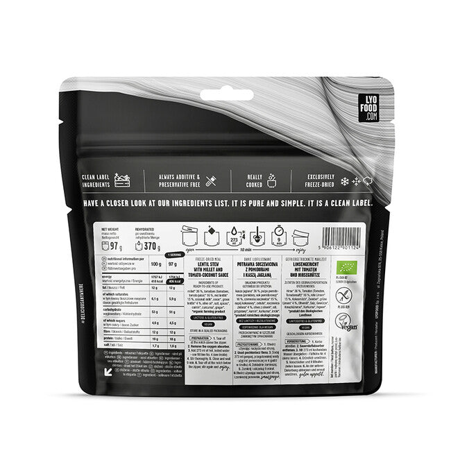 LYOfood Lentil DAL 370g