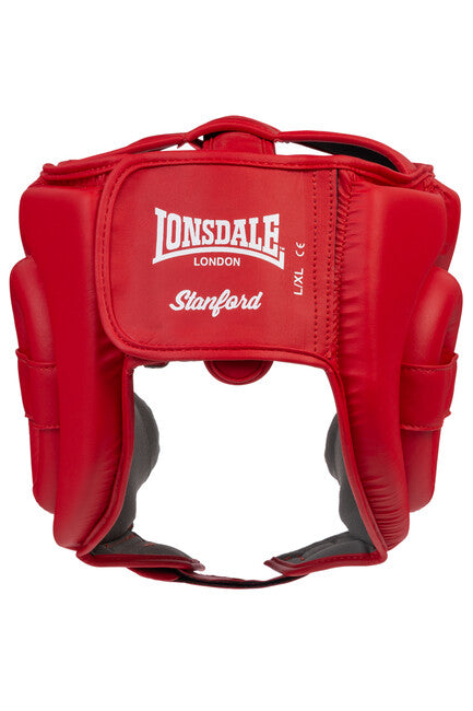 Benlee Stanford Boxing Training Headgear, Red