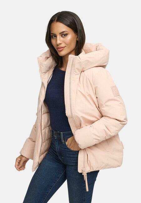 Navahoo Women's Winter Jacket Blutenlicht 14, Light Peach