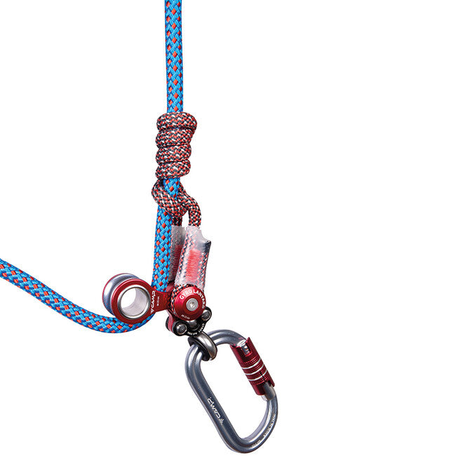 CAMP Positioning Anchor with Rotating Ring GYRO and Auxiliary Tensioning Pulley Gyro Lanyard Single + 2 × 2125 5 m