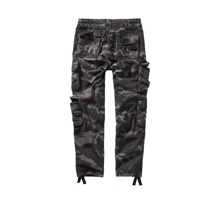 Brandit Pure Slim Fit Pants, Dark Camo