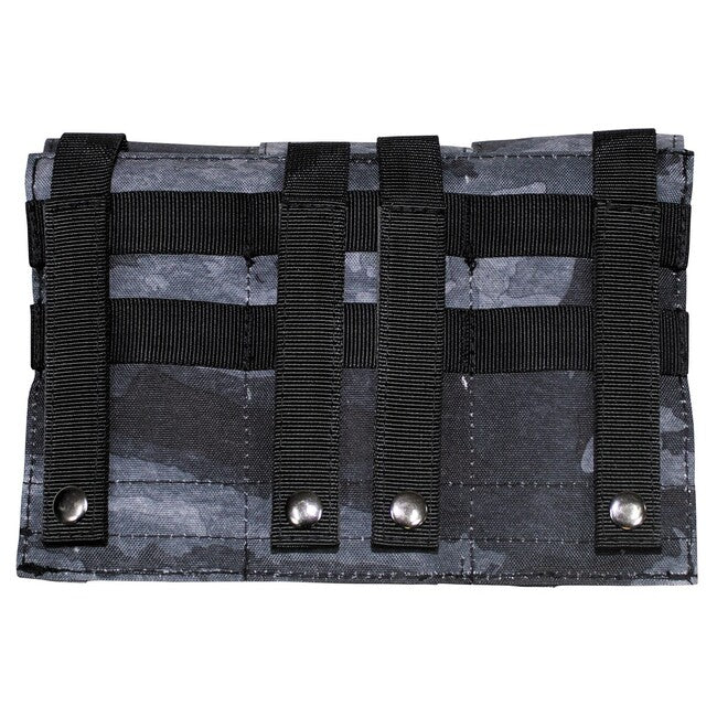 MFH Triple MOLLE Pouch, HDT-camo LE