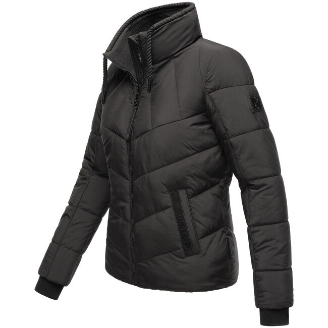 Navahoo Women's Winter Jacket Liebesfee, Black