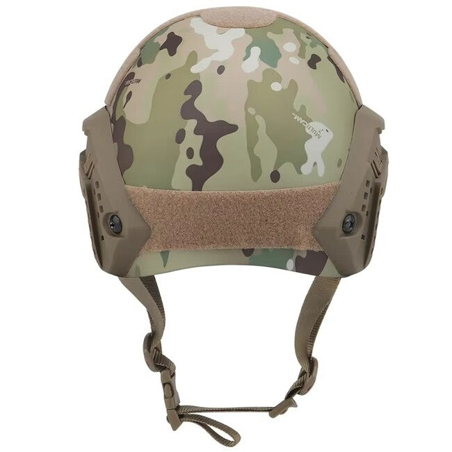 DRAGOWA Tactical Fast MH Tactical Helmet with Charger Goggles, Digital Desert