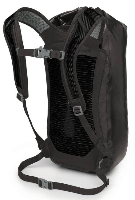 OSPREY mestský batoh TRANSPORTER ROLL TOP WATERPROOF 25, čierna