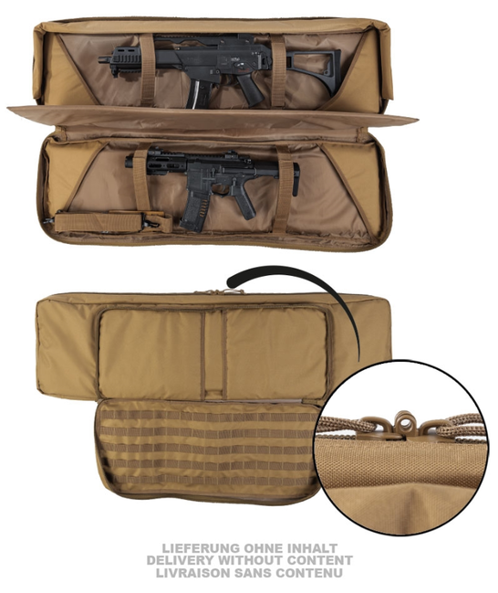 Mil-Tec Combined Long and Short Weapon Case, Coyote