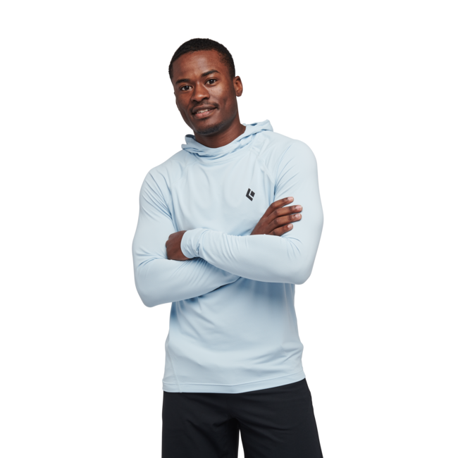 Black Diamond Women's Alpenglow Men's Hoodie, Belay Blue