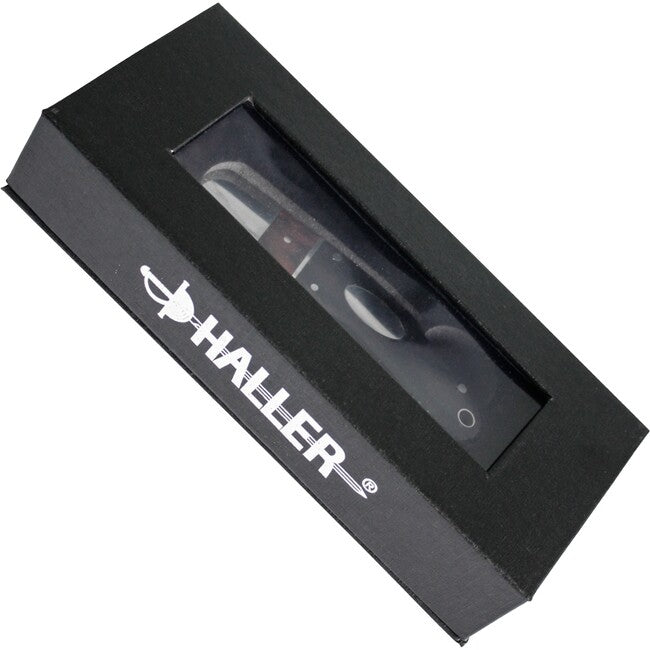 Haller Pocket Knife Tame Wooden Handle, Red