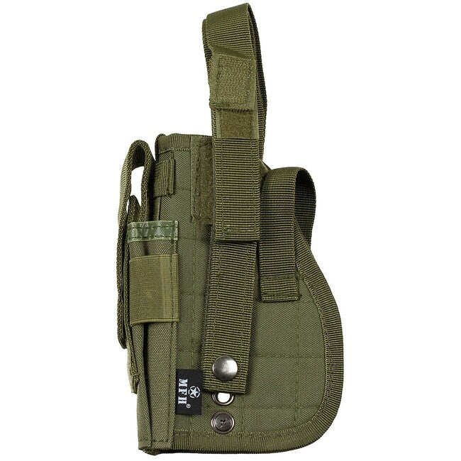 MFH MOLLE Leg Holster Right-Handed, OD Green