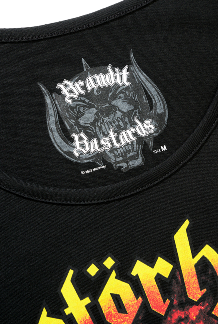 Brandit Motörhead tielko Overkill, čierna