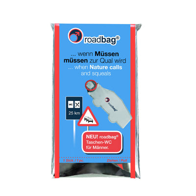 Roadbag Portable Toilet for Men, 2 Pieces