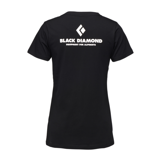 Black Diamond Women's T-Shirt Equipment for Alpinists, Black