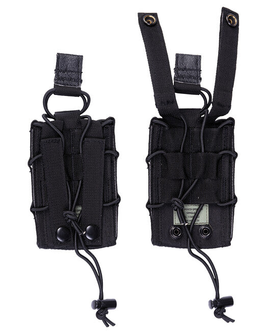 Mil-Tec Magazine Pouch Open M4/M16, Black